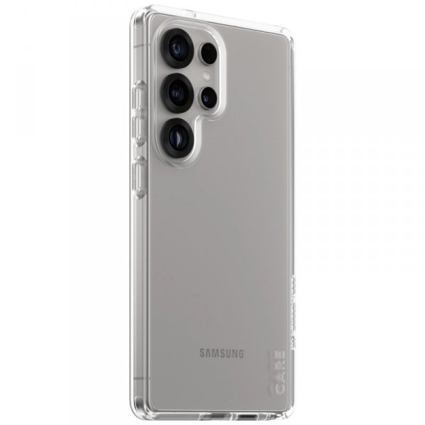 Etui CARE by PanzerGlass Flagship Urban  Combat do Samsung Galaxy S25 Ultra przezroczysty