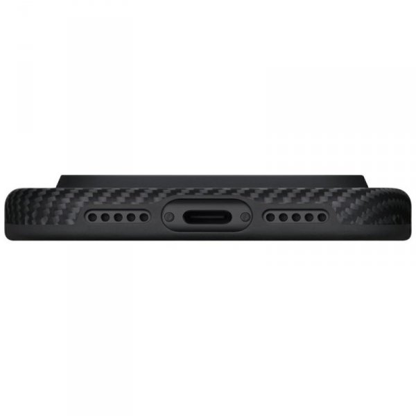 Etui PITAKA Aramid UltraGuard MagSafe do iPhone 17 Pro czarno szary