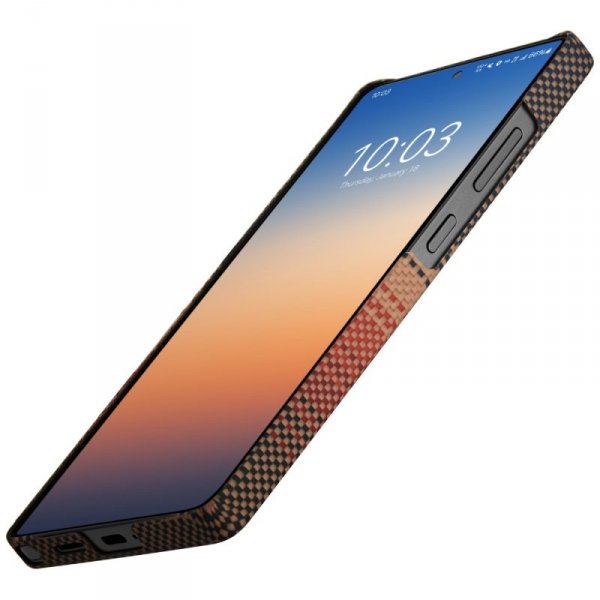 Etui PITAKA Ultra-Slim MagSafe do        Samsung Galaxy S25 Ultra sunset