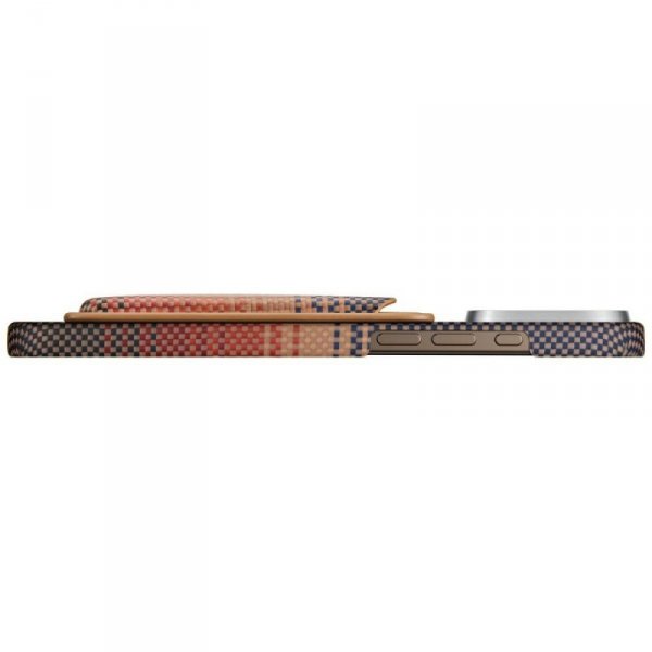 Portfel magnetyczny PITAKA Woven Wallet  MagSafe do telefonu sunset