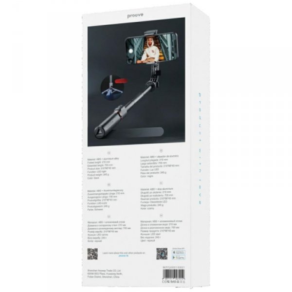 Tripod Proove Frame Jet Gimbal           Stabilizer czarny