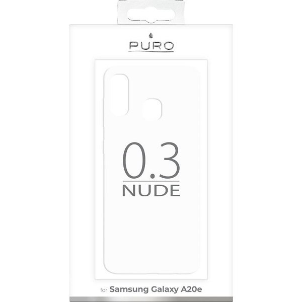 Puro Nude 0.3 Samsung A20e przeźroczysty /transparent SGA20E03NUDETR