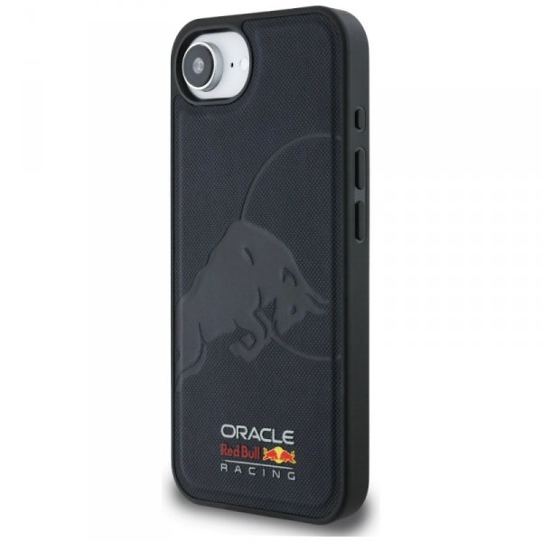Etui Red Bull Meshed Debossed Bull       MagSafe do iPhone 16e granatowy