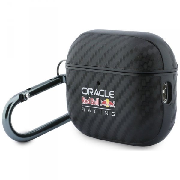 Etui Red Bull Logo Carbon do AirPods Pro 3 czarny