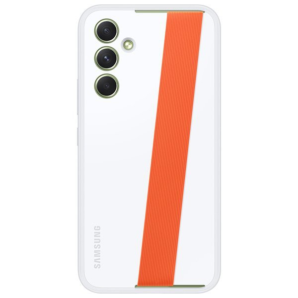 Etui Samsung EF-XA546CWEGWW A54 5G A546 biały/white Slim Strap Cover