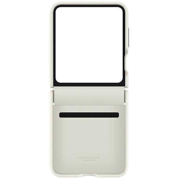 Etui Samsung EF-VF731PUEGWW Z Flip5F731 kremowy/cream Flap ECO-Leather Case