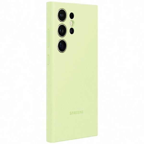 Etui Samsung EF-PS928TGEGWW S24 Ultra S928 jasnozielony/light green Silicone Case