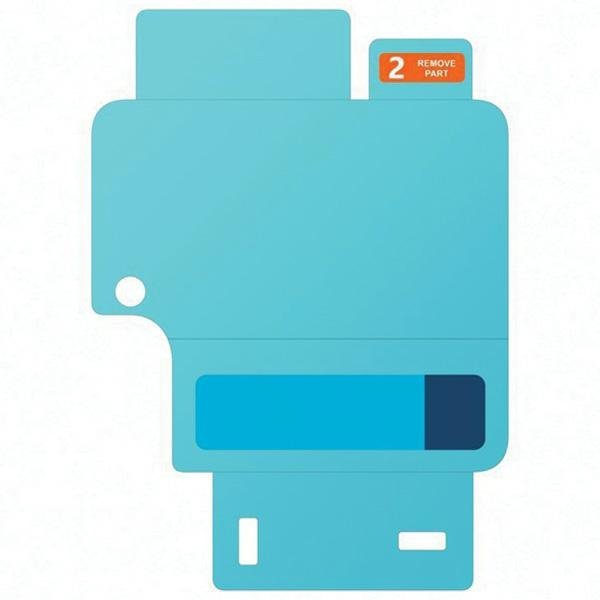 Folia Samsung EF-UF741CTEGWW Z Flip6F741 Front Protection
