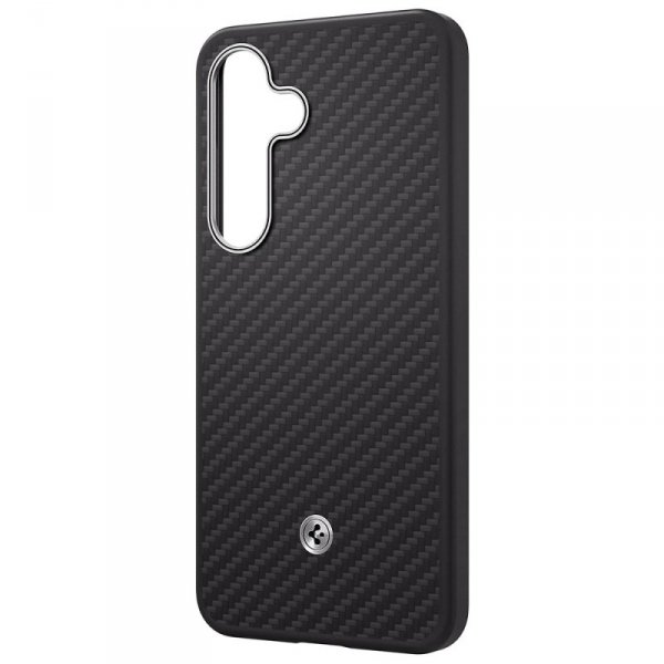 Etui Samsung Spigen Enzo Aramid Magnet   do Galaxy S25+ czarno-srebrny