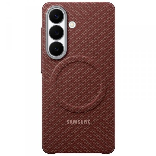 Etui Samsung Carbon Magnet do Samsung Galaxy S26+ czerwony