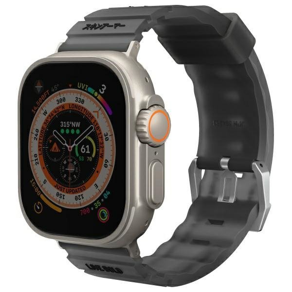 Skinarma pasek Shokku Apple Watch        49/46/45/44mm dymny/smoke