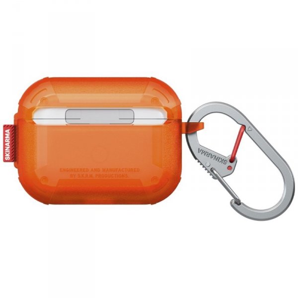 Etui Skinarma Mecha LE do AirPods Pro 3  pomarańczowy