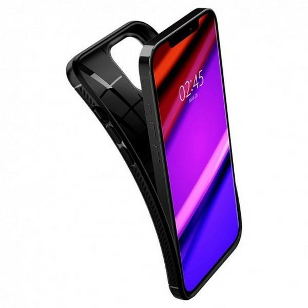Spigen Rugged Armor iPhone 12/12 Pro6,1&quot; czarny/black matte ACS01700
