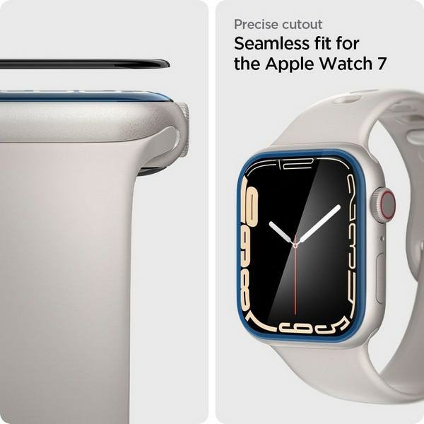 Spigen ProFlex EZ FIT Apple Watch 7 45mm2szt./2pcs AFL04051 Szkło Hybrydowe
