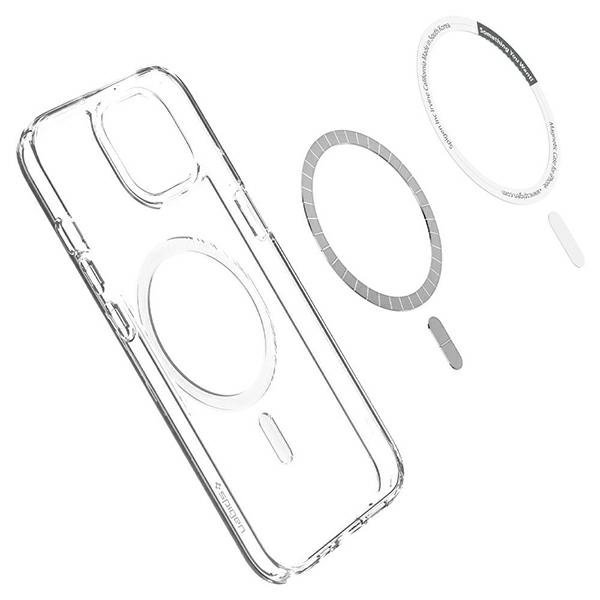 Spigen Ultra Hybrid Mag iPhone 13 Mini 5,4&quot; Magsafe biały/white ACS03322