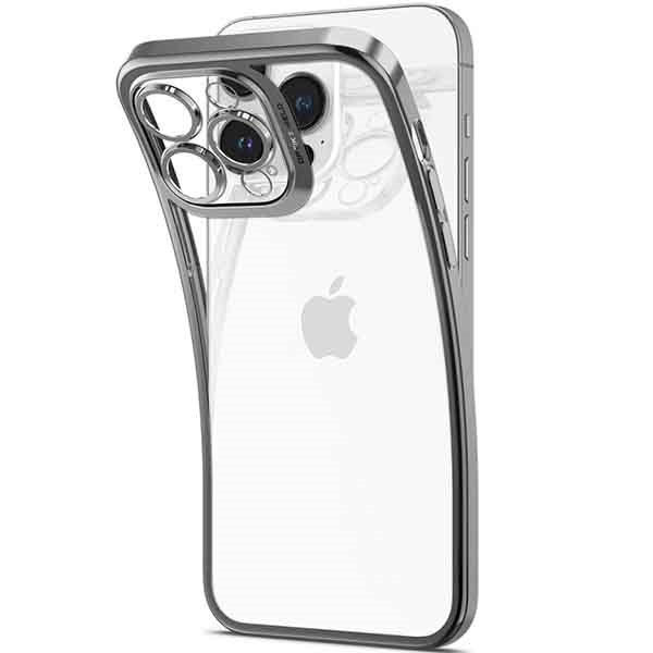 Spigen Optik Armor iPhone 14 Pro chrome grey ACS04979