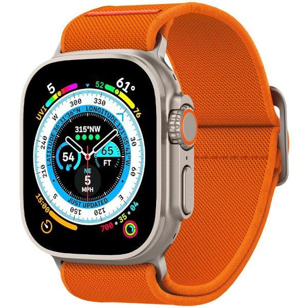Spigen Fit Lite Apple Watch 4/5/6/7/SE/Ultra 42/44/45/49 mm pomaranczowy/orange AMP05986