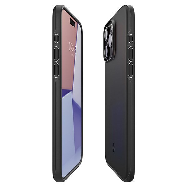 Spigen Thin Fit iPhone 15 Pro Max 6.7&quot;czarny/black ACS06544