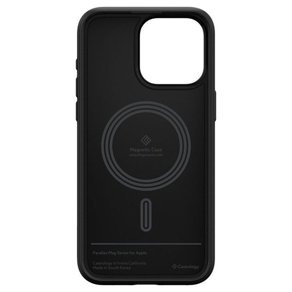 Spigen Caseology Parallax MAG iPhone 15Pro Max 6.7&quot; Magsafe Czarny/Matte Black ACS06614