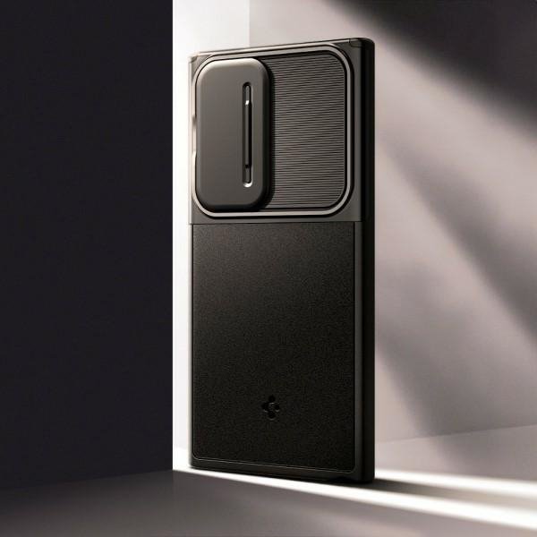 Spigen Optik Armor Sam S24 Ultra S928czarny/black ACS07313