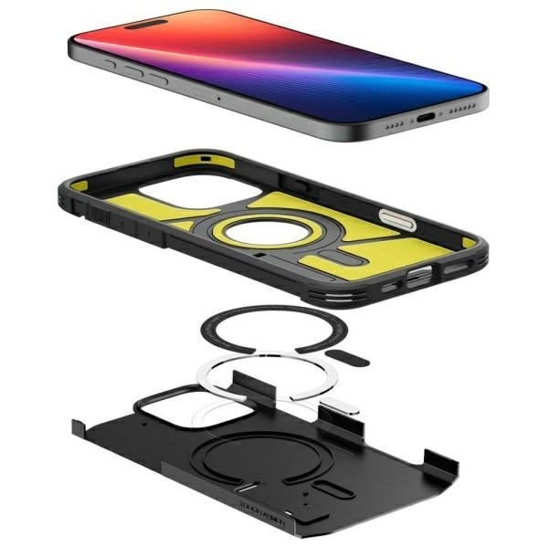 Spigen Tough Armor &quot;T&quot; MAG iPhone 16 Pro Max 6.9&quot; MagSafe czarny/black ACS08503