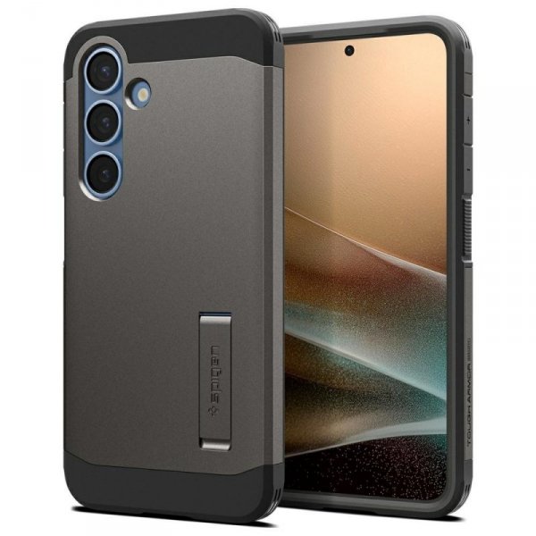 Etui Spigen Tough Armor MagSafe do       Samsung Galaxy S25+ szary