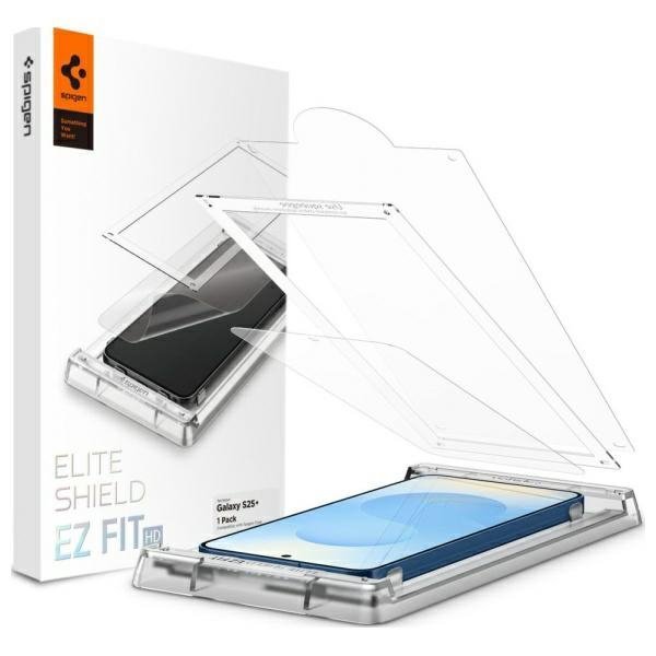 Szkło hybrydowe Spigen Elite Shield EZ   FIT HD do Samsung Galaxy S25+