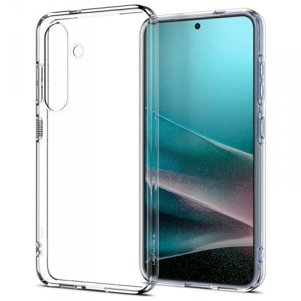 Etui Spigen Liquid Crystal do Samsung    Galaxy S25+ przezroczysty