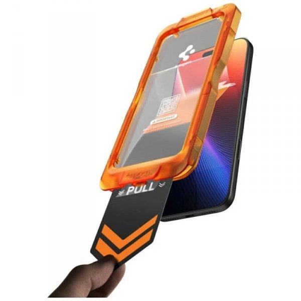 Szkło hartowane Spigen ALM Glas.Tr Slim  do iPhone 17 Pro 3szt.