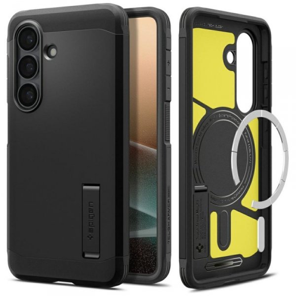 Etui Spigen Tough Armor Mag MagSafe do Samsung Galaxy S26 czarny