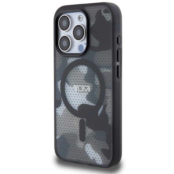 Tumi TUHMP15LTCAMK iPhone 15 Pro 6.1&quot; czarny/black hardcase Frosted Camo Print MagSafe
