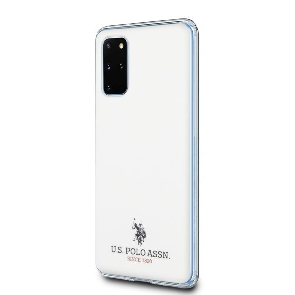 US Polo USHCS67TPUWH S20+ G985 biały/white Shiny