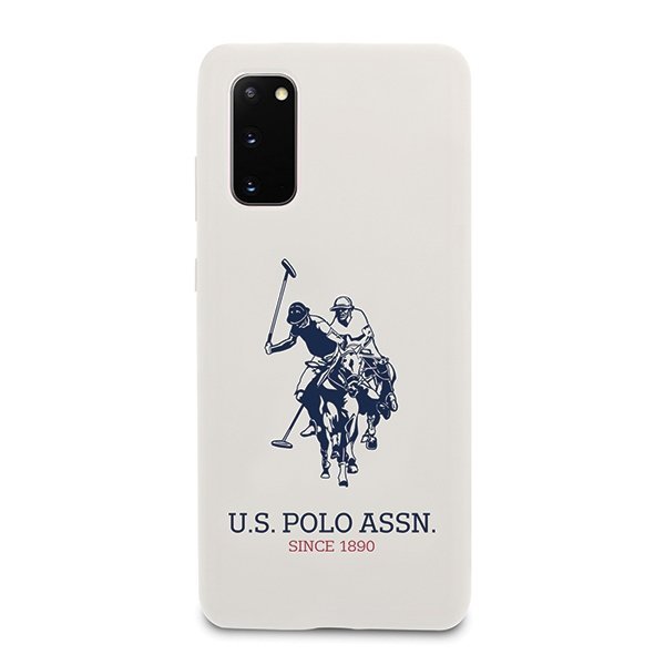 US Polo USHCS62SLHRWH S20 G980biały/white Silicone Collection