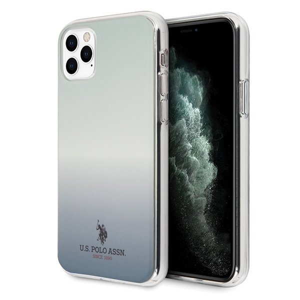US Polo USHCN58TRDGLB iPhone 11 Proniebieski/blue Gradient Pattern Collection