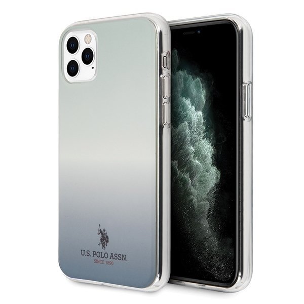 US Polo USHCN65TRDGLB iPhone 11 Pro Maxniebieski/blue Gradient Pattern Collection
