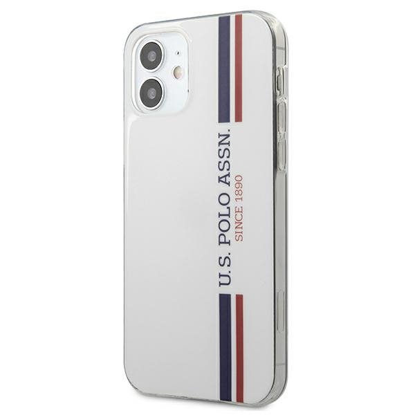US Polo USHCP12SPCUSSWH iPhone12 mini 5,4&quot; biały/white Tricolor Collection