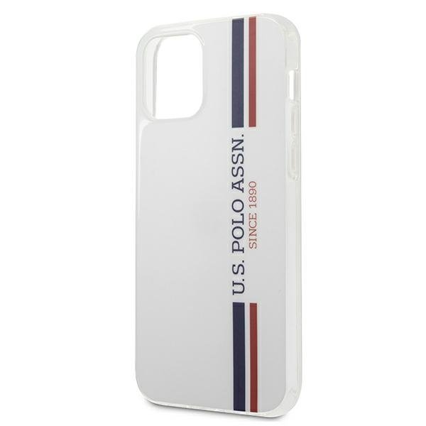 US Polo USHCP12SPCUSSWH iPhone12 mini 5,4&quot; biały/white Tricolor Collection