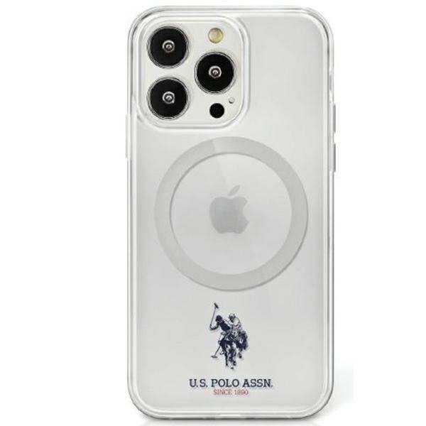US Polo USHMP15SUCIT iPhone 15 / 14 / 13 6.1&quot; transparent MagSafe Collection