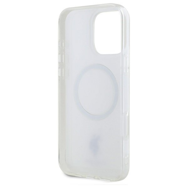 US Polo USHMP16XHOCLDPW iPhone 16Pro Max 6.9&quot; biały/white IML Ring MagSafe