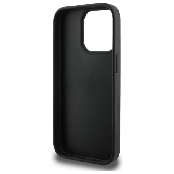 US Polo USHCP15XPGEK iPhone 15 Pro Max   6,7&quot; czarny/black Leather Embroidered DH Color