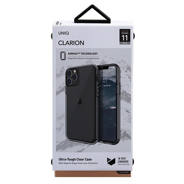 UNIQ etui Clarion iPhone 11 Proczarny/vapour smoke