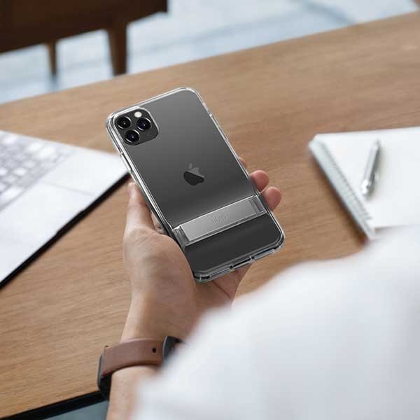 UNIQ etui Cabrio iPhone 11 Proszary/smoked grey