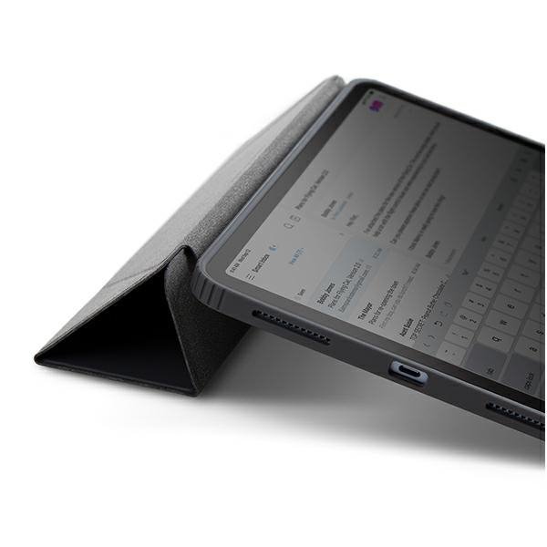 UNIQ etui Moven iPad Pro 11&quot; (2021/2020) iPad Air 10.9&quot; (2022/2020) Antimicrobial szary/charcoal grey