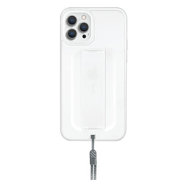UNIQ etui Heldro iPhone 12/12 Pro 6,1&quot;biały/natural frost Antimicrobial