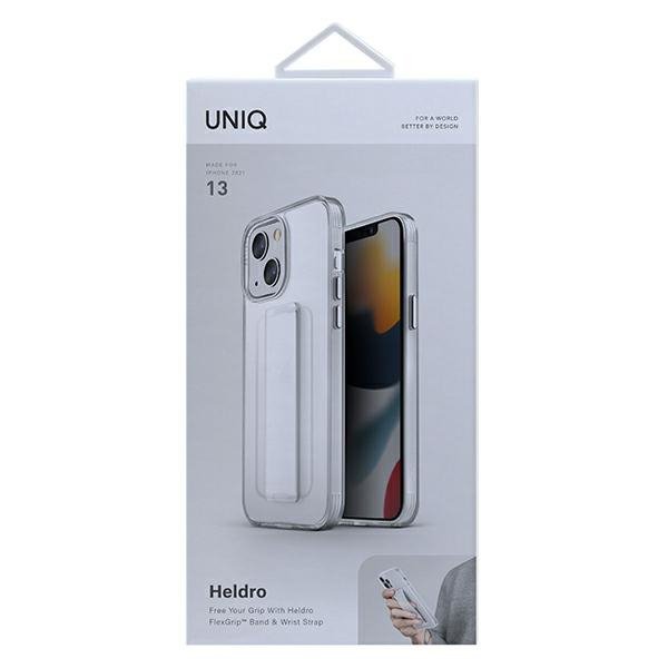 UNIQ etui Heldro iPhone 13 / 14 / 15 6,1&quot; przezroczysty/clear