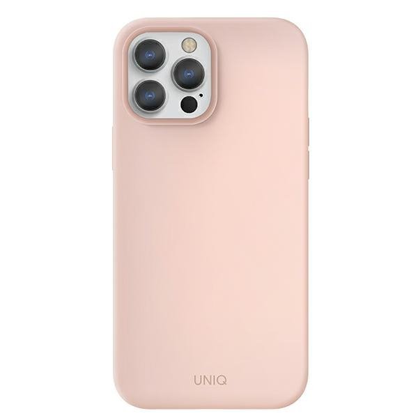UNIQ etui Lino iPhone 13 Pro / 13 6,1&quot; różowy/blush pink