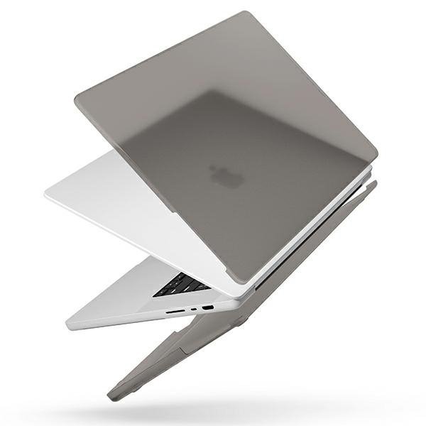 UNIQ etui Claro MacBook Pro 16&quot; (2021/2023) przezroczysty szary/smoke matt grey