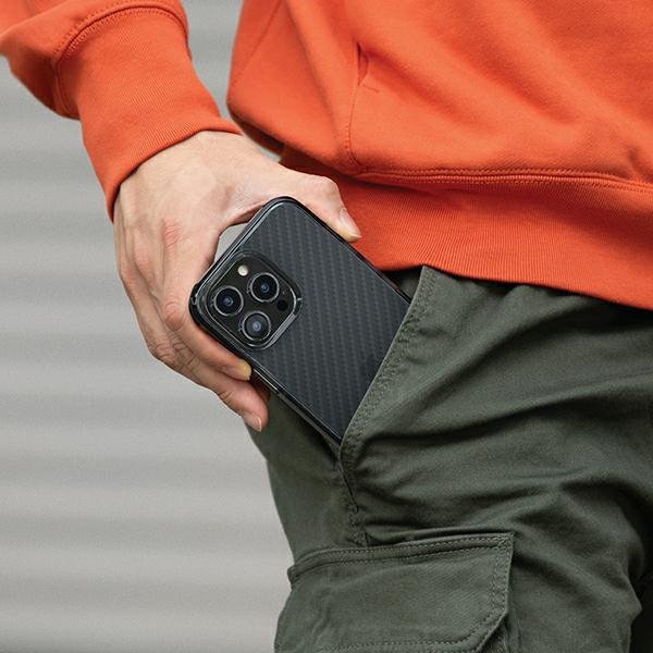 UNIQ etui Combat iPhone 14 Pro Max6,7&quot; czarny/carbon black
