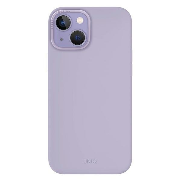 UNIQ etui Lino iPhone 14 Plus / 15 Plus6.7&quot; lilak/lilac lavender