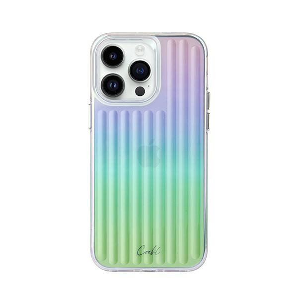 UNIQ etui Coehl Linear iPhone 14 Pro 6,1&quot; opalowy/iridescent